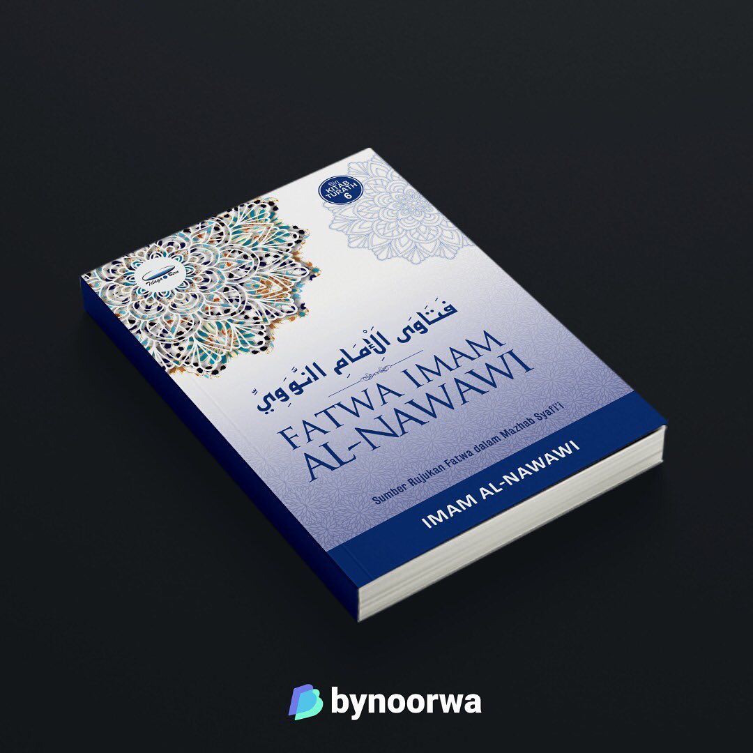 Design Mock-Up Commercial Book Fatwa Imam Al-Nawawi