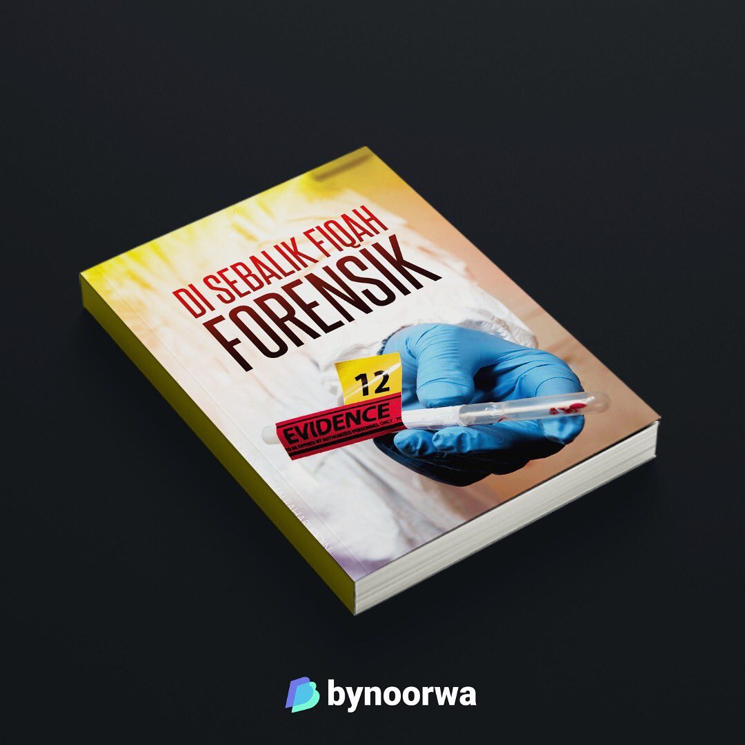 Design Mock-Up Commercial Book Di Sebalik Fiqah Forensik