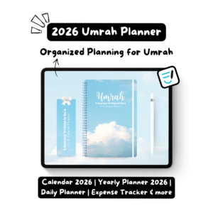 2026 Umrah Planner: A Journey Written in Duʿa