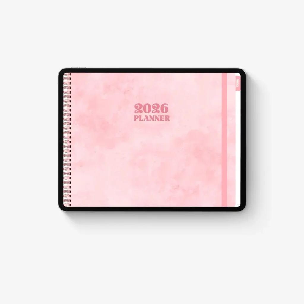 Soft Bloom Pink Digital Planner | iPad & GoodNotes Planner